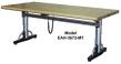Electric Adjustable Height Work Bench w/Maple Top